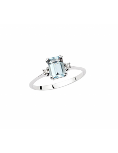 Anello Acquamarina S