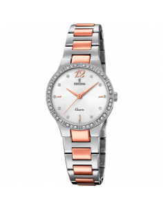 FESTINA WOMAN'S WHITE STEEL...