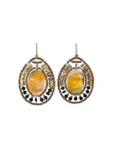 Earrings Arkanis Oval...